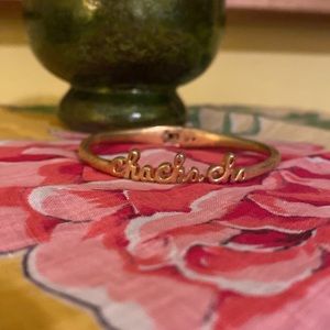 Madewell Cha Cha Cha Hinge Gold Bracelet